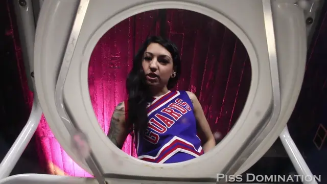Poster: Toilet Cheerleader Poster: Toilet Cheerleader