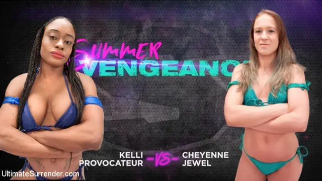 Poster: Kelli Provocateur vs Cheyenne Jewel Poster: Kelli Provocateur vs Cheyenne Jewel